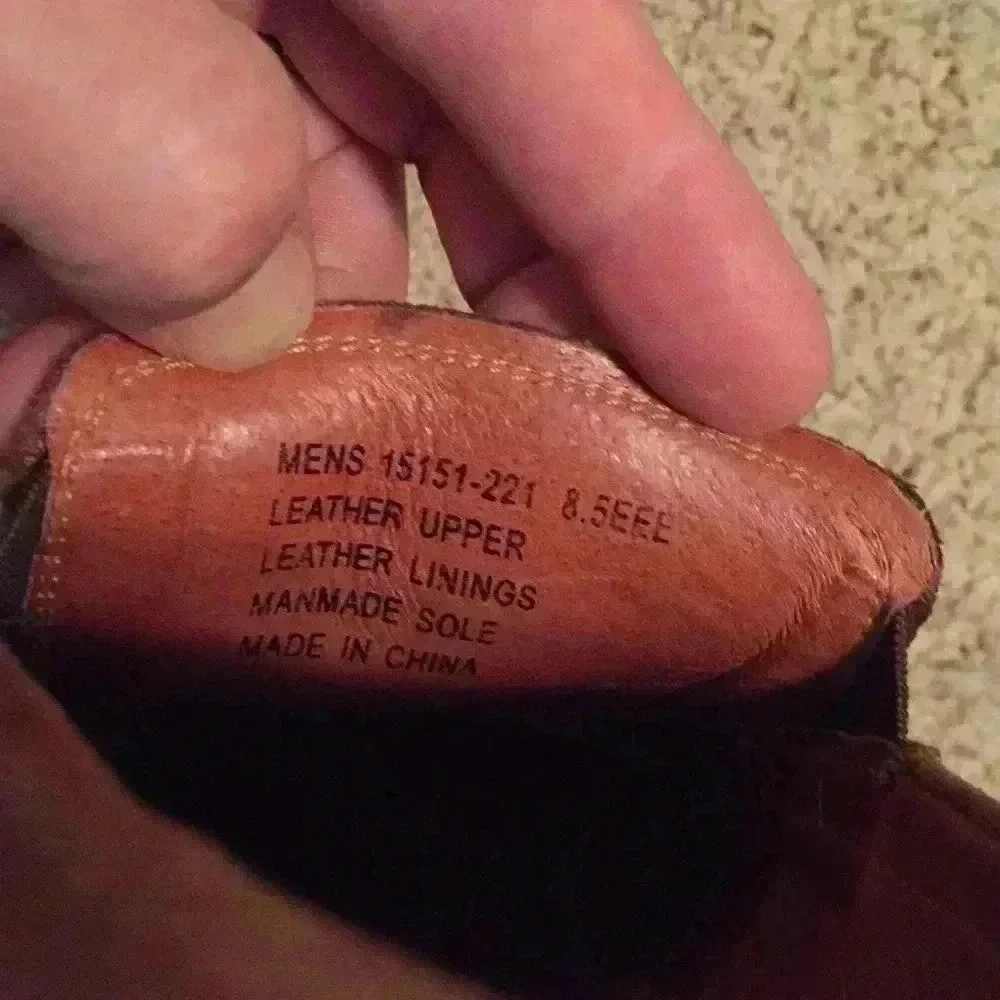 Florsheim Slip on Dress Shoes Size 8.5 EEE